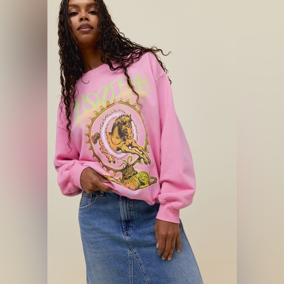 🆕 DAYDREAMER | THE DOORS “STRANGE DAYS” BF SWEATSHIRT | SIZE: M - Picture 4 of 7